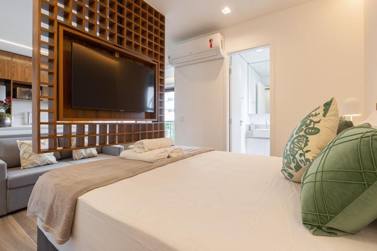 Easy Star - Luxuoso Studio No Coracao Do Campo Belo - Hc01H Apartment Sao Paulo Exterior photo